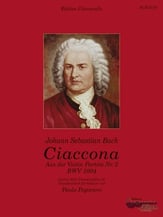 Ciaccona Guitar and Fretted sheet music cover